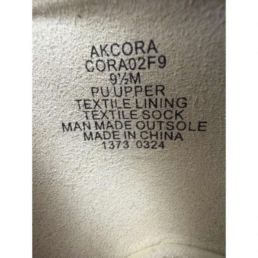 Anne Klein Arcora Cream Leather Horsebit iFlex Flats Loafer Classic Comfort